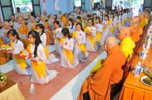 TP. HCM: Hơn 2000 người tham dự đại lễ Vu lan báo hiếu tại chùa Quang Thọ - Hóc Môn