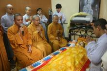 TP. HCM: Lễ nhập quan thân mẫu TT. TS Thích Nhật Từ