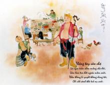 Thỏng tay vào chợ - Trích: Mười bức tranh chăn trâu