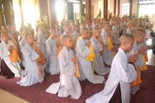TT. Huế: Giới đàn Minh Hoằng khai đạo giới tử và tấn đàn