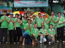 Tình nguyện viên tham gia Tiếp sức mùa thi 2009