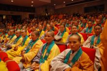 Hà Nội: Bế giảng khoá V và khai giảng khoá VI Học viện PGVN tại Hà Nội