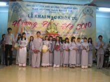 Chùm ảnh cuộc thi Văn nghệ và Duyên dáng áo lam của Hương hội hè 2010