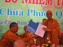 Đồng nai-Lễ Bổ Nhiệm Trụ Trì Chùa Phước Quang