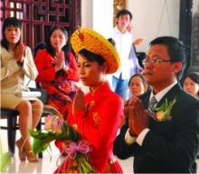 Tổ chức lễ Hằng thuận tại chùa