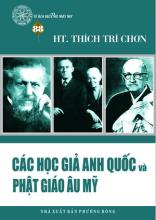 Bìa sách "Các học giả Anh quốc và Phật giáo Âu Mỹ"