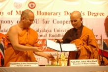 Thái Lan: Pháp môn Làng Mai sẽ được giảng dạy tại trường đại học Phật giáo Quốc tế Thái Lan