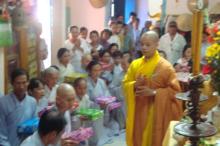 Long An: Chùa An Phú tổ chức Đại lễ Vu Lan và phát quà khám chữa bệnh cho bà con địa phương