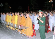 Những người con Phật miền Núi Hà Tĩnh tri ân tưởng niệm Anh Hùng Liệt Sĩ