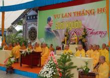 Lễ Vu Lan tại tổ đình Phước Viên