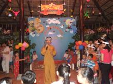 Chùa Long Vân vui tết Trung Thu