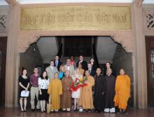 Đoàn trợ lý Nghị sĩ Mỹ thăm HVPG VN tại TP.HCM