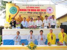 Bến Tre: Khai mạc khóa tu mùa hè “Thắp sáng niềm tin”