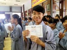 Giới trẻ lên chùa học đạo pháp