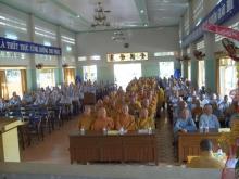 Tiền Giang: Khai mạc khóa An Cư Kiết Hạ PL. 2557 - DL. 2013