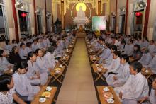 TP.HCM: Đêm thiền trà "Về Nương Tựa Phật" tại chùa Từ Tân