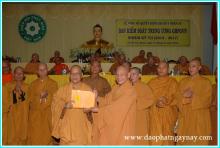 TP. HCM: Lễ công bố quyết định chuẩn y nhân sự Ban Kiểm Soát TƯ GHPGVN nhiệm kỳ VII (2012 - 2017)