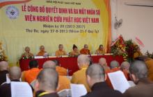 TP.HCM: Công bố quyết định và ra mắt nhân sự VNCPHVN nhiệm kỳ VII