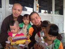 Thầy Thích Thiện Đạt và chương trình thiện nguyện “Ấm áp mùa đông”