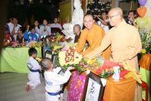 TP.HCM: Thiêng liêng lễ mừng ngày nhà giáo, 20/11 tại chùa Thiên Chánh