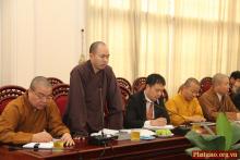 Thứ trưởng Bộ VHTTDL chủ trì phiên họp công tác hậu cần Vesak 2014