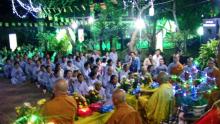 Khánh Hòa:  Ấn tượng đêm hội hoa đăng chùa Thanh Hải