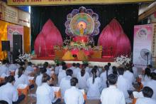 Thanh Hóa: Chùa Ông Sư kết thúc khóa tu mùa hè lần thứ nhất năm 2014