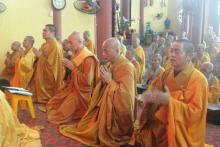 Thái Bình: Trường hạ chùa Thánh Long tổ chức lễ khai khóa an cư kiết hạ - PL.2558 – DL.2014
