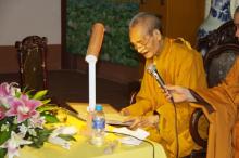 Hưng Yên: Đức Pháp Chủ đến khai pháp tại trường hạ chùa Táo