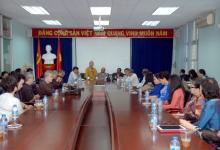 Giao lưu và trao đổi học thuật về Văn hóa Tôn giáo với hai vị Giáo sư đến từ Ấn Độ