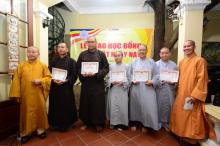 Quỹ Đạo Phật Ngày Nay: Trao tặng Học Bổng cho các Tăng Ni sinh niên khóa 2014-2015