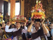 Lễ Dâng Y kathina đầu tiên ở chùa Khmer - Hà Nội