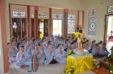 Quảng Trị: Lễ rước Phật đản sanh vào làng