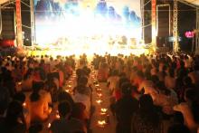 Thái Bình:  Lễ hội hoa đăng vía Quan Thế Âm Bồ tát tại chùa Đại Bi