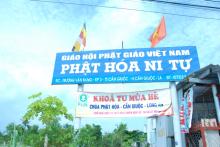 Long An: Khóa Tu Mùa Hè tại Chùa Phật Hóa - Cần Giuộc