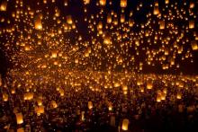 Philippines: Thiền viện Middleway, Thái Lan phối hợp với Tp Iloilo tổ chức thắp sáng hòa bình