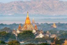 Myanmar: Chùm ảnh Ngôi Đại Già lam Cổ Tự Ananda tuyệt đẹp ở Thành phố Phật giáo Bagan