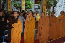 Thái Nguyên: Trường hạ chùa Phù Liễn bước vào ba ngày hành đạo cuối mùa an cư