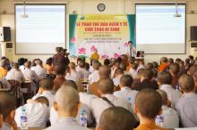 Quỹ Đạo Phật Ngày Nay kết hợp với TTYK Phước An hỗ trợ bảo hiểm y tế cho 600 Tăng Ni sinh