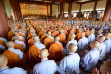 TP. HCM: Long trọng khai mạc Đại giới đàn Trí Đức PL. 2559