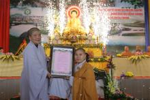 Thanh Hóa: Lễ bổ nhiệm trụ trì chùa Thiên Thanh