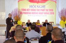 TP. HCM: Ban Văn hóa tổng kết công tác Phật sự 2015 và phương hướng hoạt động 2016