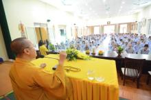 Hải Phòng: TT. Thích Nhật Từ thuyết giảng cho hơn 600 Phật tử tại chùa Hào Quang