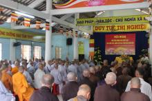 BTS. PG Đồng Tháp Khai Giảng Khóa Hành Chánh Trụ Trì Năm 2016