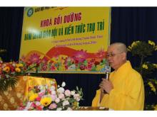 PG Đồng Tháp: Bế Mạc Khóa Bồi Dưỡng Kiến Thức Trụ Trì
