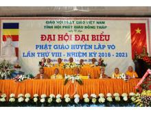 Đồng Tháp: Đại hội đại biểu Phật giáo huyện Lấp Vò