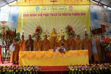 Hà Nội: Trang nghiêm Đại lễ kỷ niệm Phật Thành Đạo tại chùa Tăng Phúc