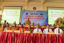 TP. HCM: Hội thảo khoa học ‘’Giáo hội Phật giáo Việt Nam 35 năm hình thành và phát triển’’
