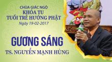 Gương Sáng 9: TS. Nguyễn Mạnh Hùng
