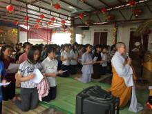 Lễ cầu nguyện mùa thi 2017 tại chùa Lễ Động